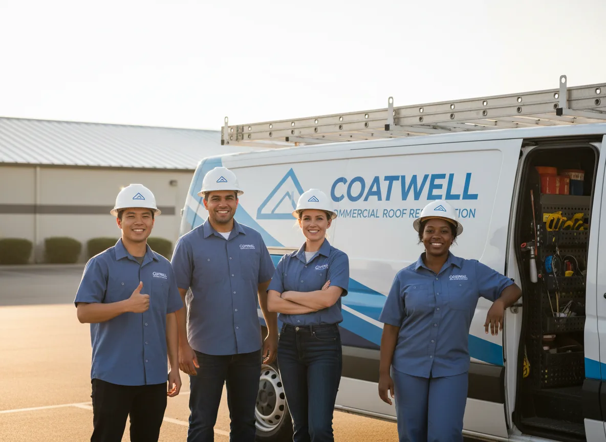 Commercial roof coating company in Coleridge, NE